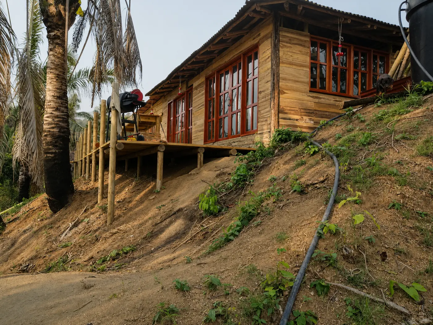 Las Flores, the first house at Casa del Bosque